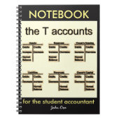 "Tの記述" ノートブック (正面)