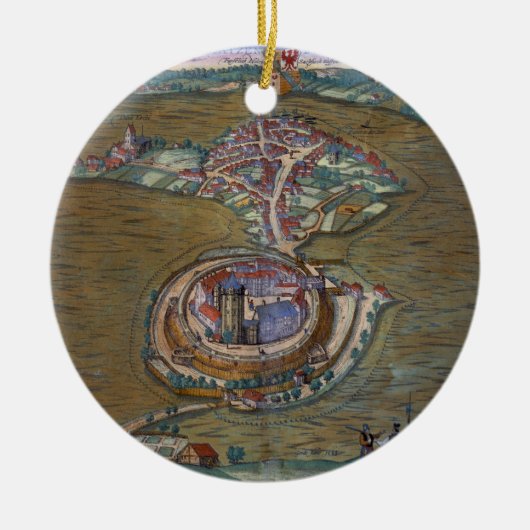 tの1人と、壮大な場所deルイleの眺め セラミックオーナメント (正面)