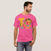 Tは先生とタコスのT 先生タコス Tシャツ (正面フル)