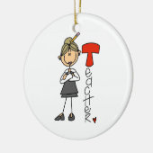 Tは先生のためです セラミックオーナメント (左)