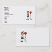 Tは先生のためです 名刺 (正面/裏面)