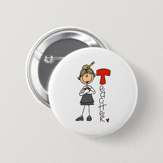 Tは先生のためです 缶バッジ (正面&裏面)
