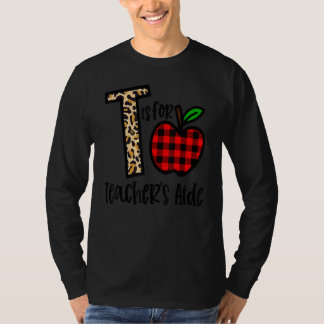 Tは教師のアシスタントのバックトゥスクール教師のためのT Tシャツ