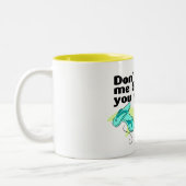 tは私に私の双安定回路との強く打たせます ツートーンマグカップ (左)