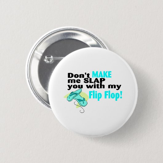 tは私に私の双安定回路との強く打たせます 缶バッジ (正面&裏面)