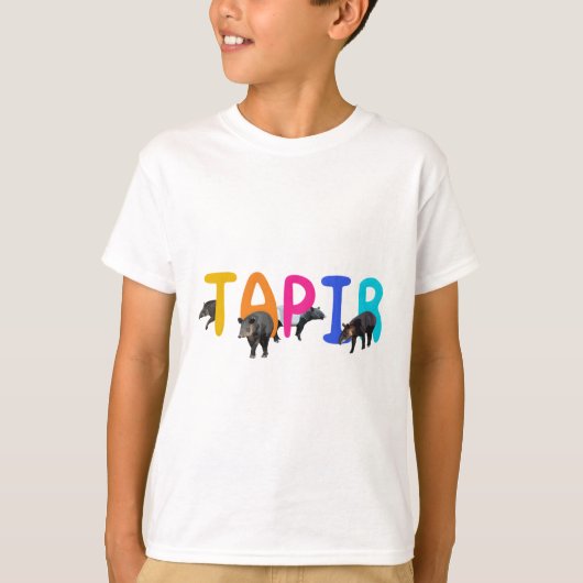 TはTapir用 Tシャツ (正面)