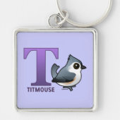 TはTitmouse用 キーホルダー (正面)
