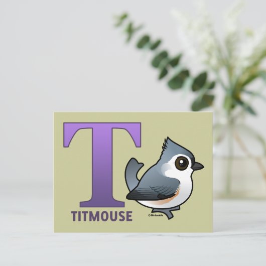 TはTitmouse用 ポストカード (スタンド正面)