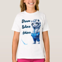 Tやる気を起こさせるシャツ – 感動的引用文T型