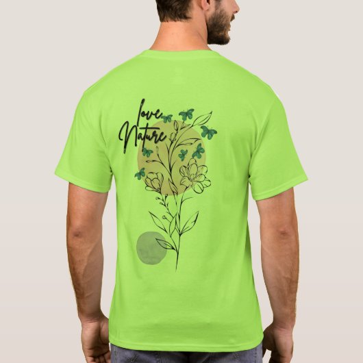 Tやる気を起こさせるシャツ Tシャツ (裏面)