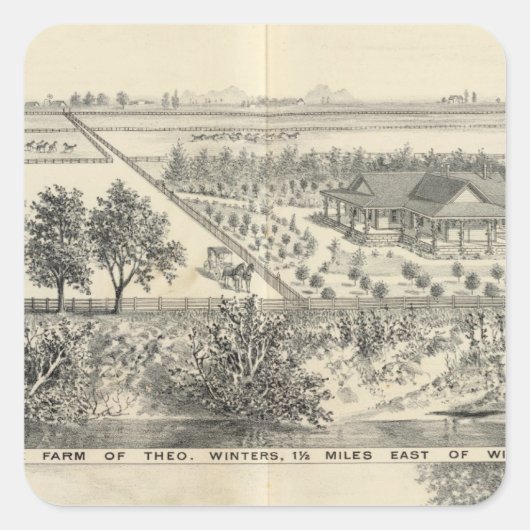 Tウィンターズファーム スクエアシール (正面)