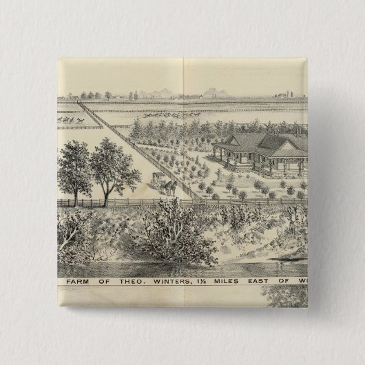 Tウィンターズファーム 缶バッジ (正面)