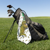 Tカスタマイズレックス ゴルフタオル (グリーン)