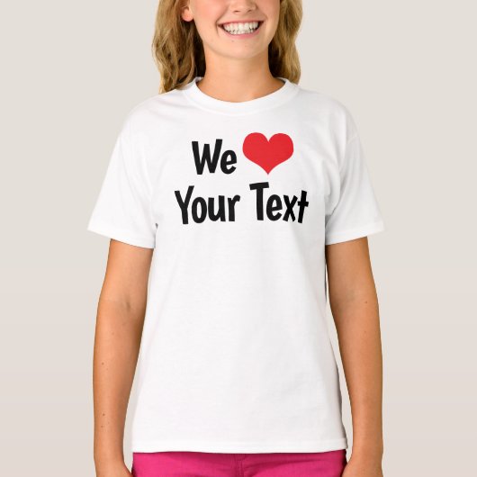 Tカスタムシャツが大好き Tシャツ (正面)