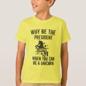Tカスタムシャツ会長のユニコーンおもしろいシャツ Tシャツ (正面)