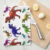 Tカラフルレックス キッチンタオル (四つ折り)