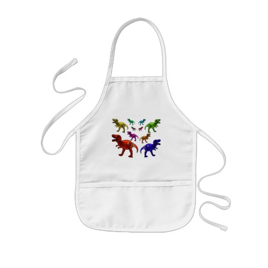 Tカラフルレックス 子供用エプロン (正面)
