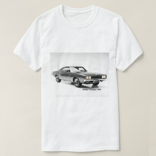 Tクラシックシャツ用の自動車イメージ Tシャツ (デザイン正面)