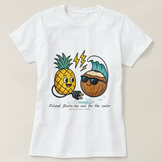 Tクールシャクールツは無理 Tシャツ (デザイン正面)