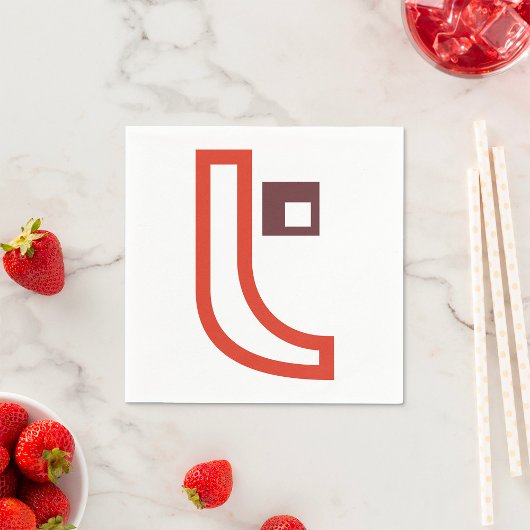 Tシェイプ紙ナプキンス スタンダードカクテルナプキン