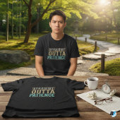 Tシャおもしろいツ、ストレートの忍耐 Tシャツ