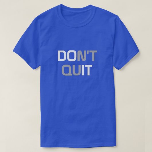 Tシャやめツを使わない Tシャツ (デザイン正面)
