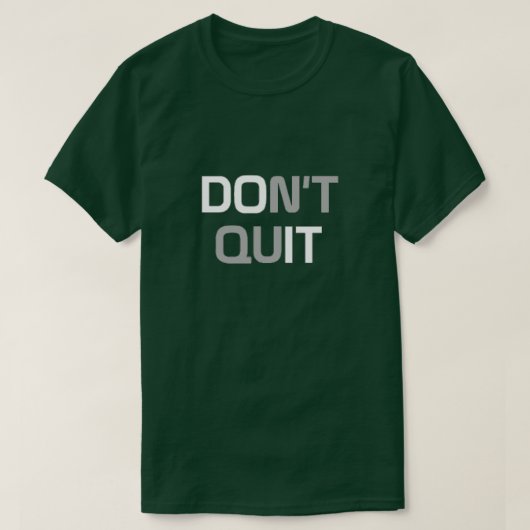 Tシャやめツを使わない Tシャツ (デザイン正面)