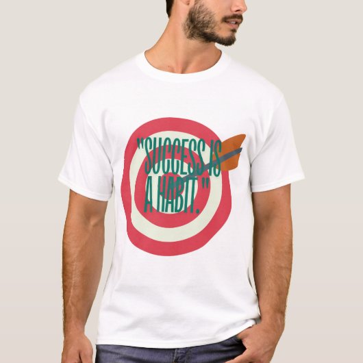 Tシャやる気を起こさせるツの引用文 Tシャツ (正面)