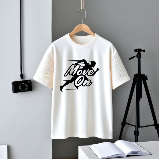 Tシャやる気を起こさせるツ走に移動 Tシャツ