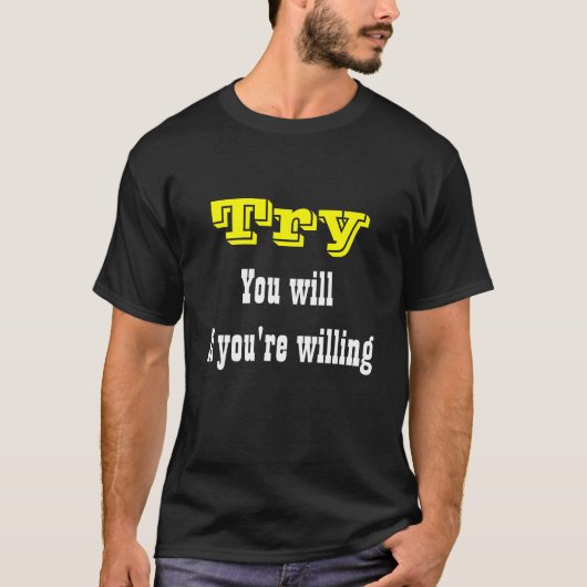 Tシャやる気を起こさせるツ Tシャツ (正面)