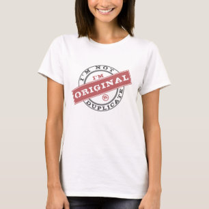 Tシャよくはしゃぐツおもしろい – 私はオリジナル – 重複なし Tシャツ
