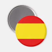 Tシャスペインのツとギフト国旗 マグネット (正面/裏面)