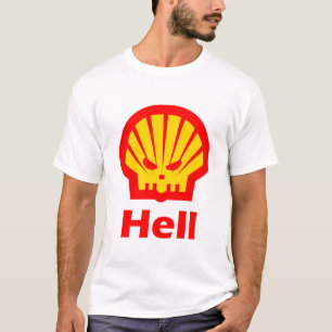 Tシャツおもしろいロゴ販売地獄 Tシャツ