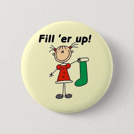 Tシャツおよびギフトの上の休日の盛り土「えー 缶バッジ (正面)