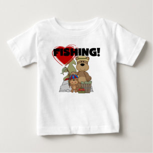 Tシャツおよびギフトを採取するハート ベビーTシャツ