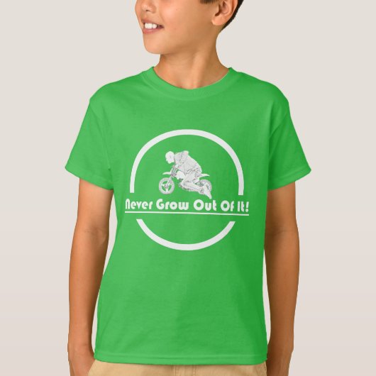 Tシャツから決してファンキー成長しない Tシャツ (正面)