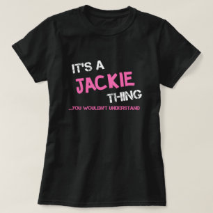 Tシャツがジャッキーで分からないこと Tシャツ