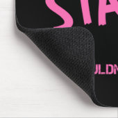 Tシャツが分からないような重い物 マウスパッド (コーナー)