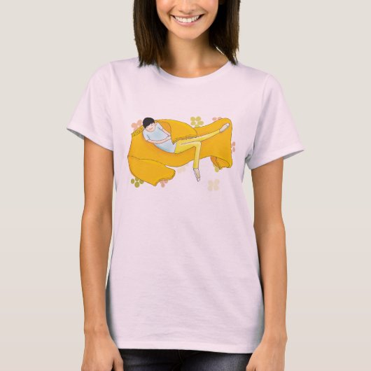 Tシャツが大好きで、私も大好き Tシャツ (正面)