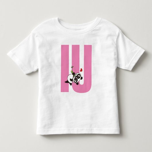 Tシャツが大好き トドラーTシャツ (正面)
