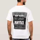 Tシャツが大好き Tシャツ (裏面)