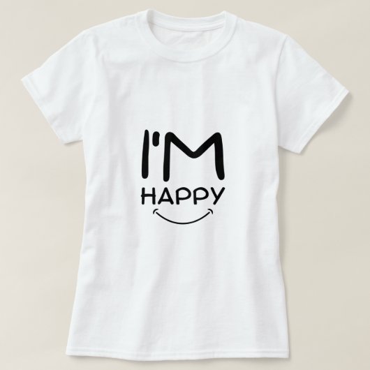 Tシャツが嬉しい Tシャツ (デザイン正面)