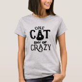 Tシャツが熱狂する苦手な猫 Tシャツ (正面)