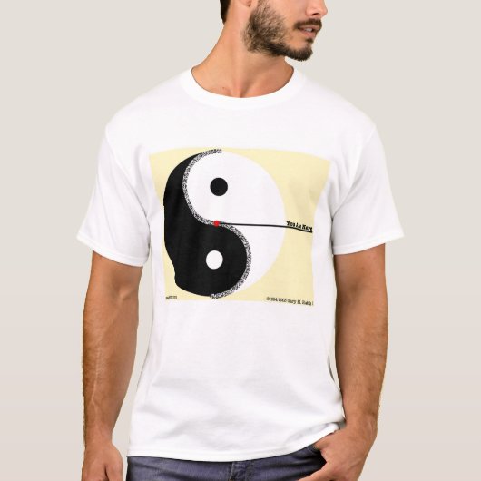 Tシャツここにいます Tシャツ (正面)