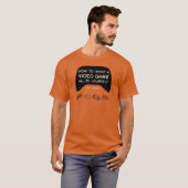 Tシャツだけでビデオゲームを作る方法 Tシャツ (正面フル)