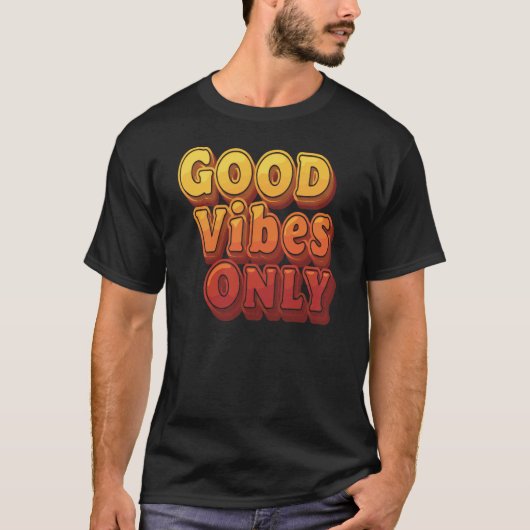 TシャツだけのGood Vibes Tシャツ (正面)