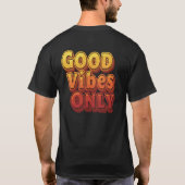 TシャツだけのGood Vibes Tシャツ (裏面)
