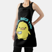Tシャツでカモおもしろいッ» Duck エプロン (インサイチュ)