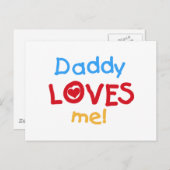 Tシャツとギフトが大好きプライマリーカラーズ ポストカード (正面/裏面)