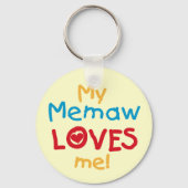 Tシャツとギフトが大好き キーホルダー (正面)